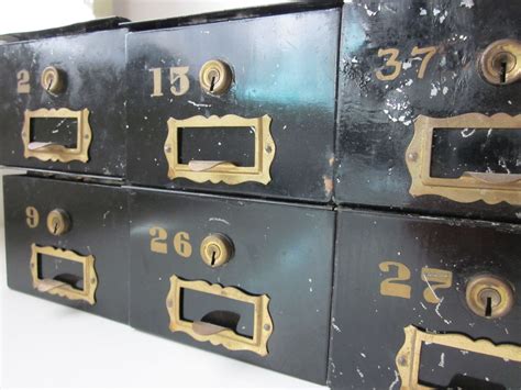 antique metal safety deposit box|Safe Deposit Box .